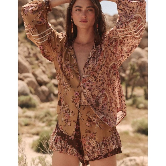 Spell Melody blouse in Woodstock EUC - Picture 2 of 14